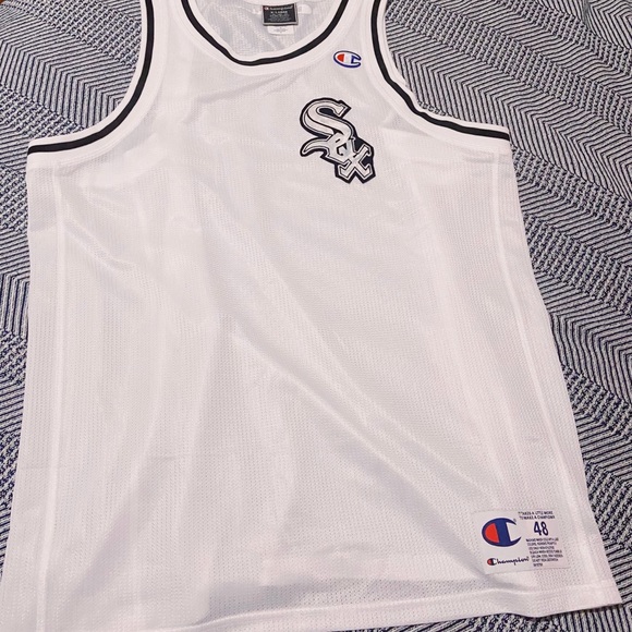 white champion jersey